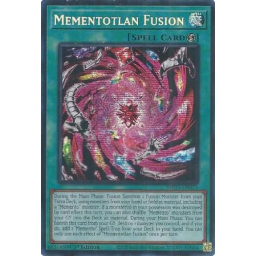 Mementotlan Fusion - MP25-EN073 Prismatic Secret Rare 1st