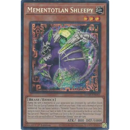 Mementotlan Shleepy - MP25-EN083 Prismatic Secret Rare 1st