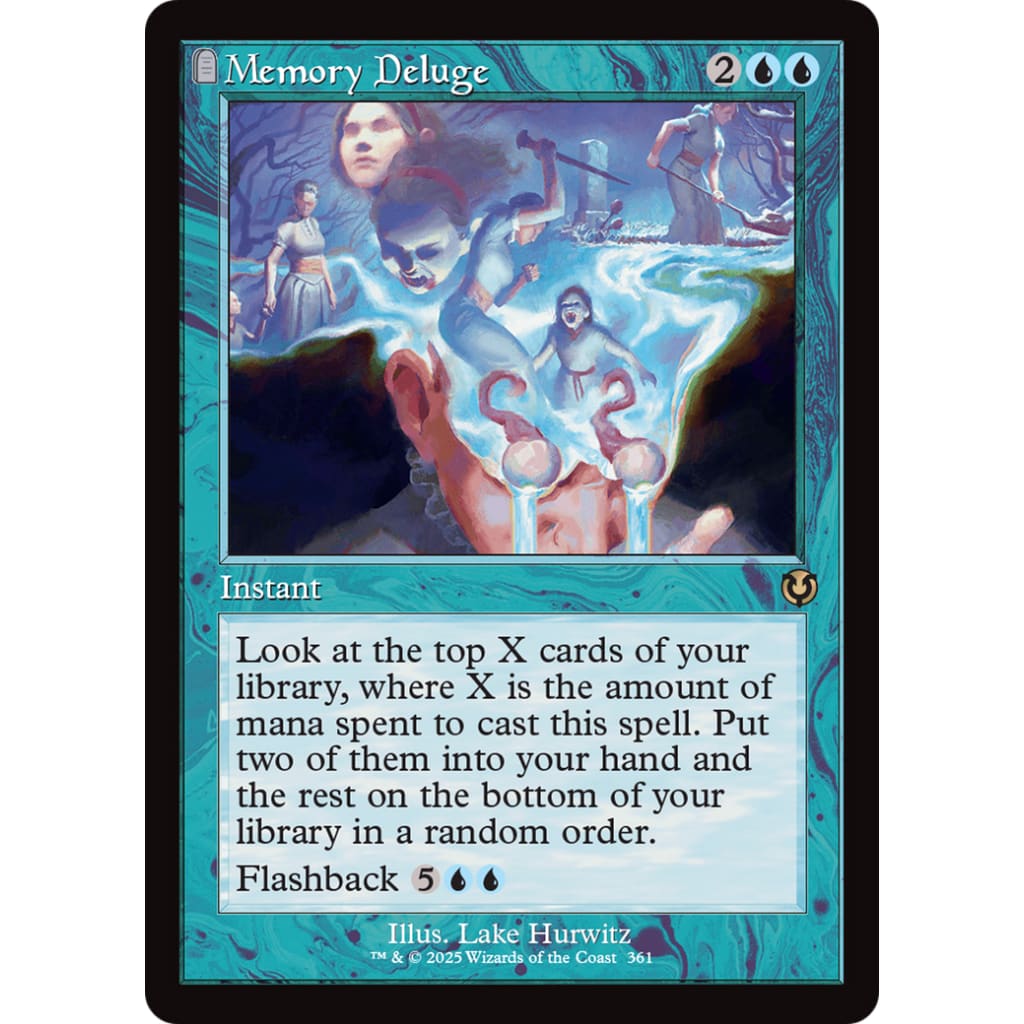 Memory Deluge (Retro Frame) (INR-361) - Single