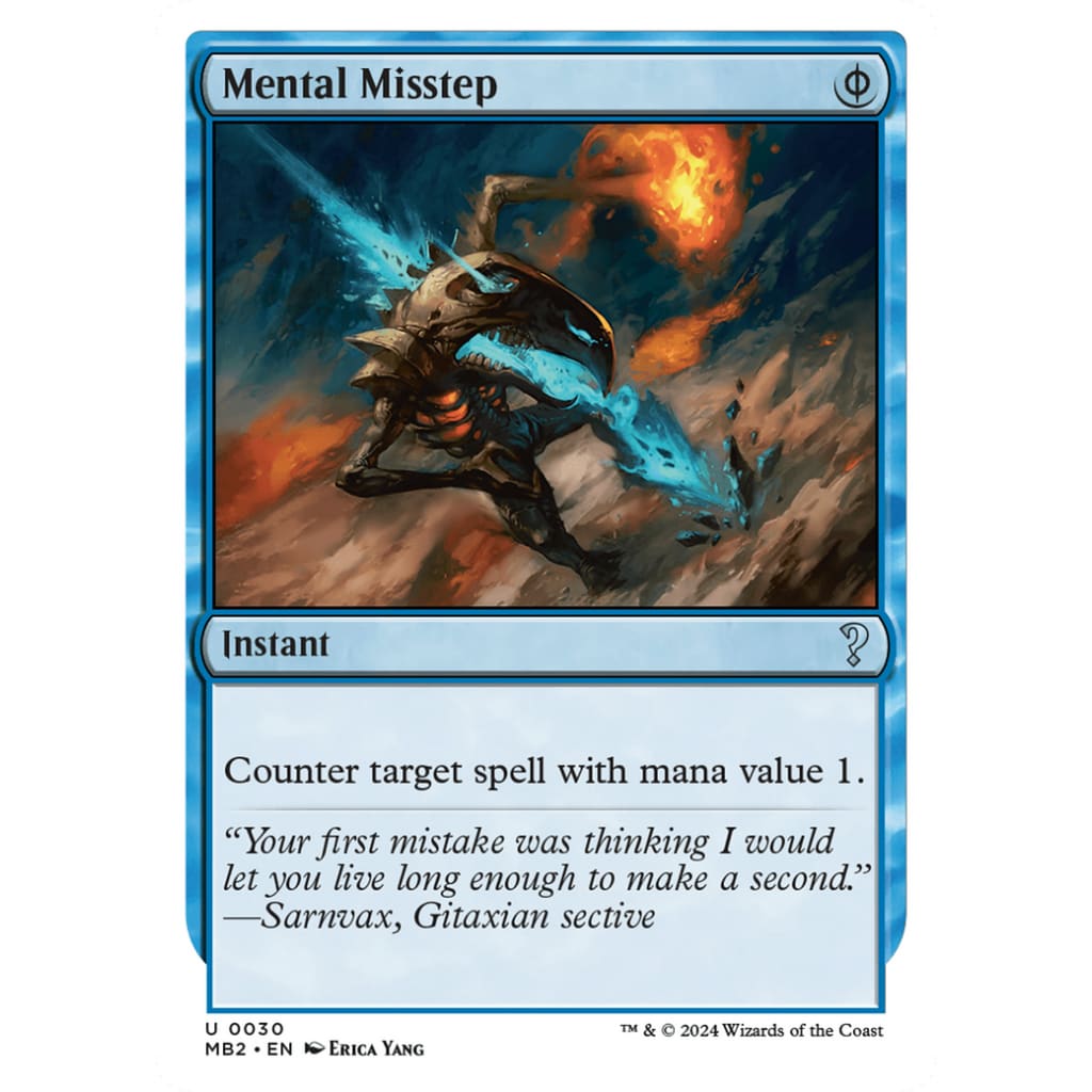 Mental Misstep (MB2-030) - Single