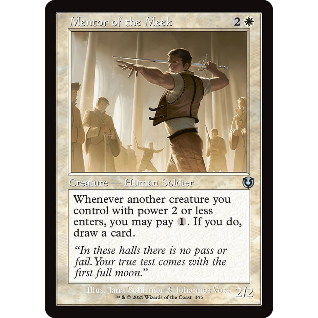 Mentor of the Meek (Retro Frame) (INR-345) Foil - Single