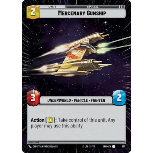 Mercenary Gunship (Hyperspace) (517) - Shadows