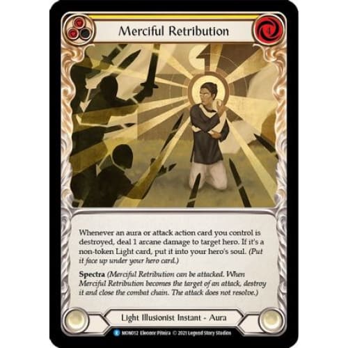 Merciful Retribution (MONARCH) 1st Edition Rainbow Foil