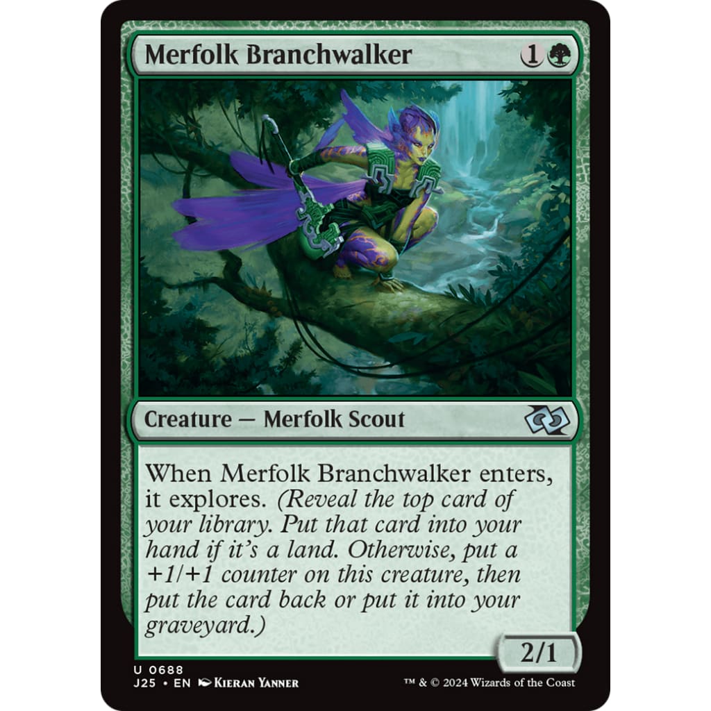 Merfolk Branchwalker (J25-688) - Single