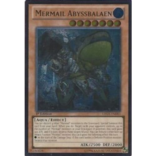 Mermail Abyssbalaen (UTR) (LTGY-EN083) Ultimate Rare