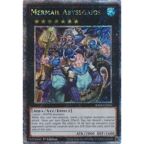 Mermail Abyssgaios (Quarter Century Secret Rare)