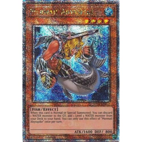 Mermail Abysspike (Quarter Century Secret Rare)