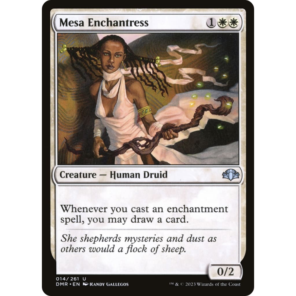 Mesa Enchantress (DMR-014) Foil - Single