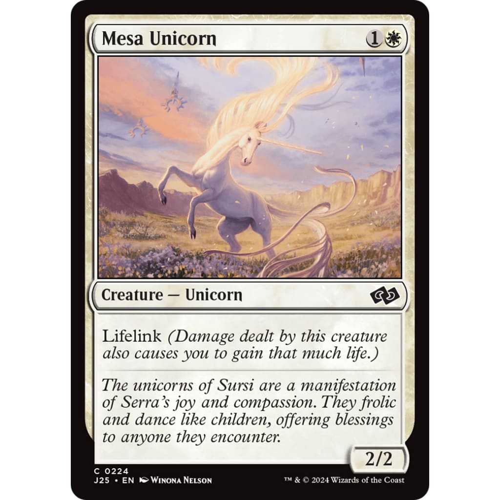 Mesa Unicorn (J25-224) - Single