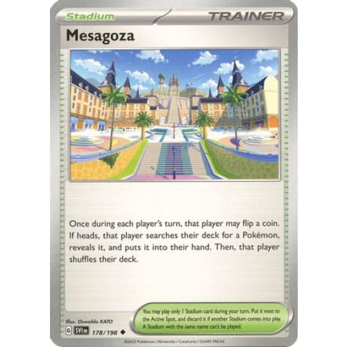 Mesagoza - 178/198 (178) Reverse Holofoil Uncommon - Single