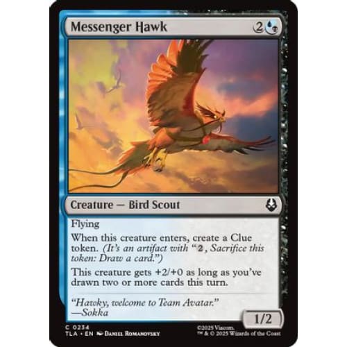 Messenger Hawk (TLA-234) Foil - Single