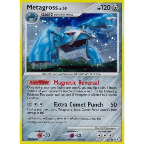 Metagross (010/146) Holo Rare Reverse Holofoil - Single