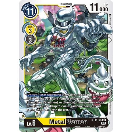 MetalEtemon - BT11-044 - Uncommon Foil - Single