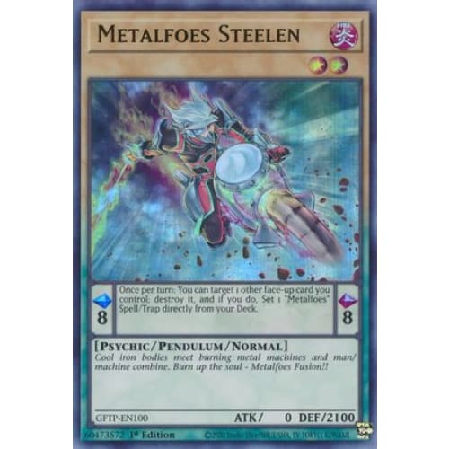 Metalfoes Steelen (GFTP-EN100) Ultra Rare 1st Edition