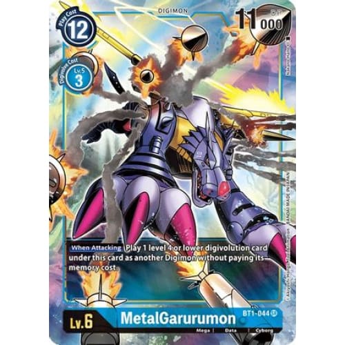 MetalGarurumon - BT1-044 (Alternate Art) (BT1-044 SR) Super