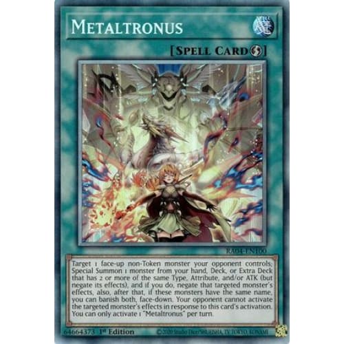 Metaltronus (PCR) - RA04-EN100 Prismatic Collector’s Rare