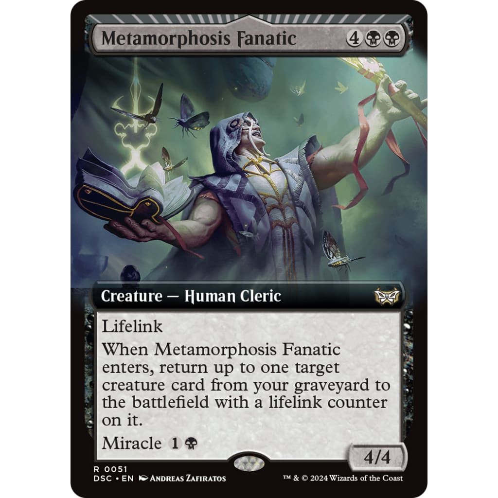 Metamorphosis Fanatic (DSC-051): (Extended Art miracle)