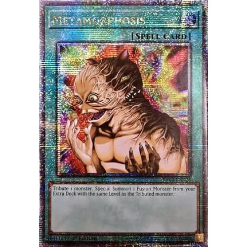 Metamorphosis (Quarter Century Secret Rare) - RA04-EN123
