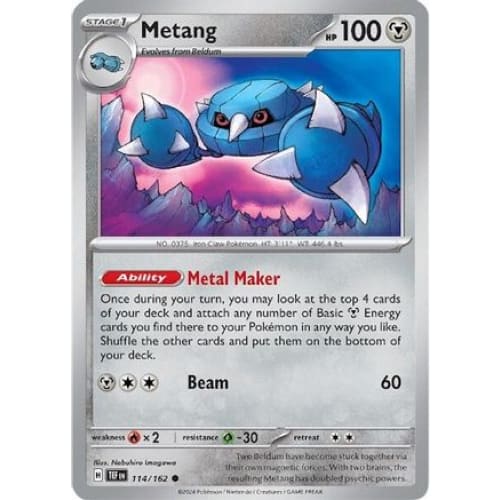 Metang (114) Common Reverse Holofoil - Single