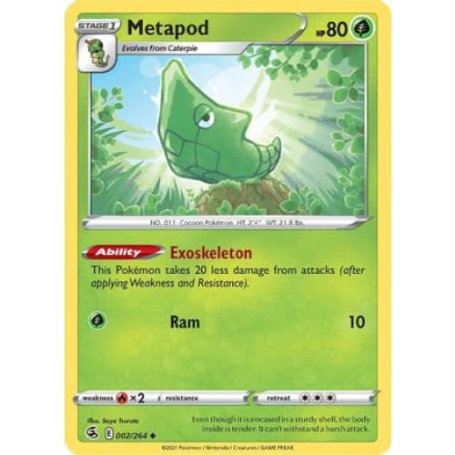 Metapod (002/264) Uncommon - Single