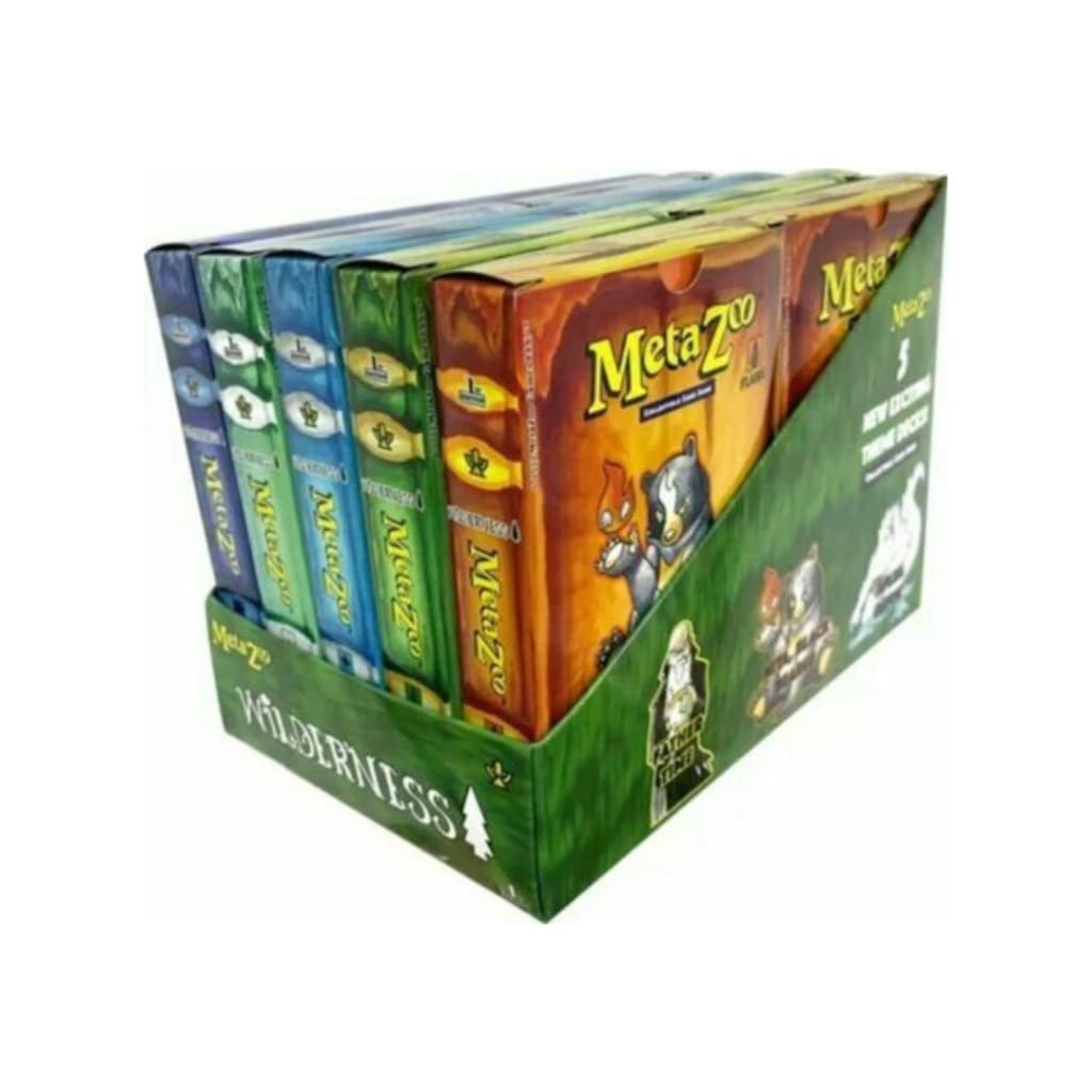 METAZOO - WILDERNESS - THEME DECKS - DISPLAY