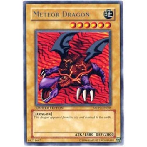 Meteor Dragon (MDP2-EN008) Rare Limited - Single