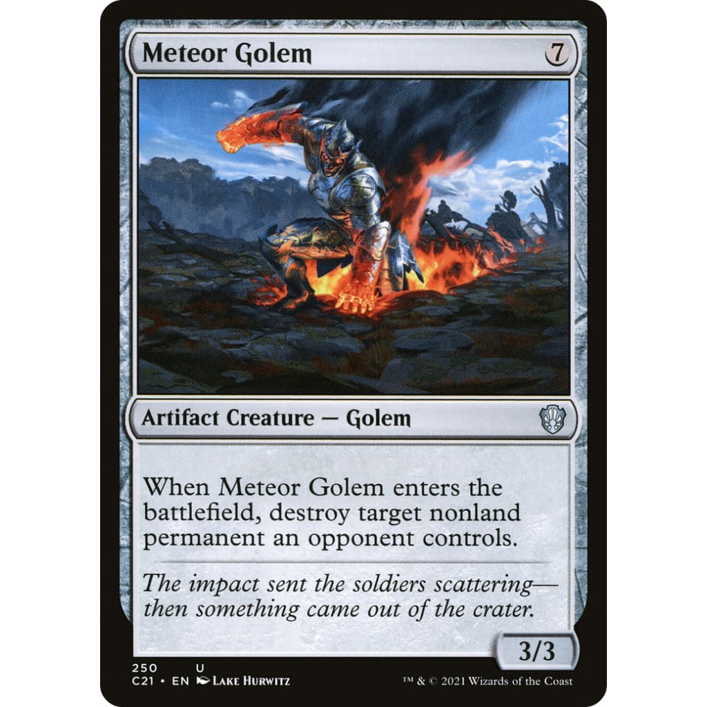 Meteor Golem (C21-250) - Single