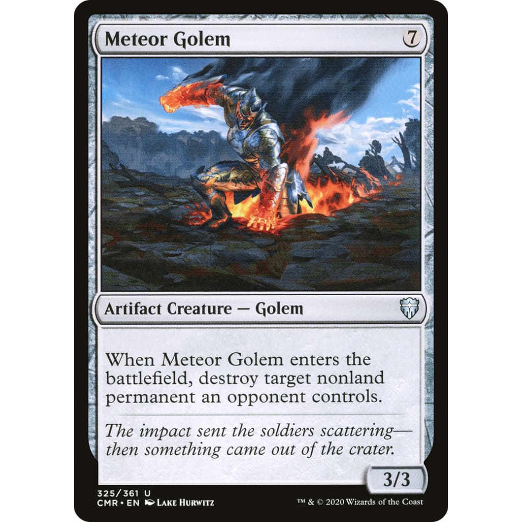 Meteor Golem (CMR-325) Foil - Single