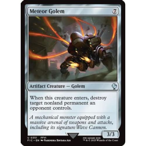 Meteor Golem (FIC-351) - Single