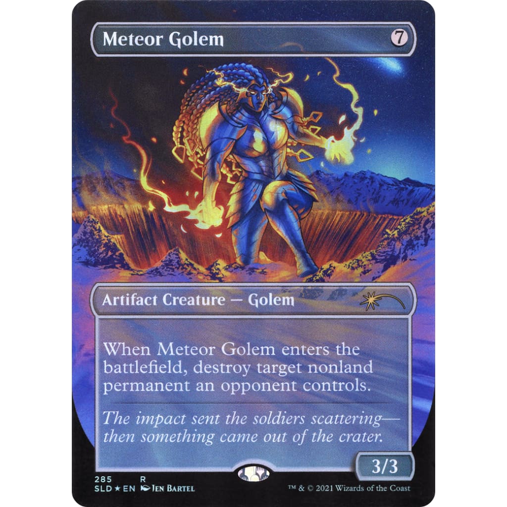 Meteor Golem (SLD-285) (Borderless) Foil - Single