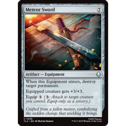 Meteor Sword (TLA-258) Foil - Single