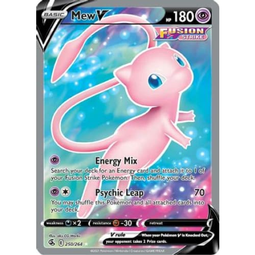 Mew V (250/264) Ultra Rare Holofoil - Single
