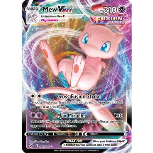 Mew VMAX (114/264) Holo Rare Holofoil - Single