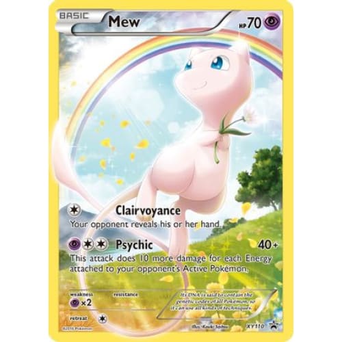 Mew (XY110/211) Promo Holofoil - Single