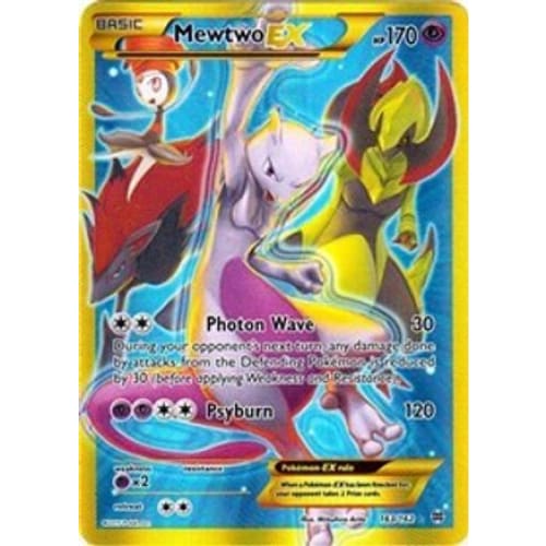 Mewtwo-EX (163/162) Secret Rare Holofoil - Single