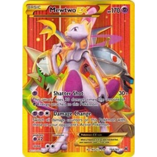 Mewtwo-EX (164/162) Secret Rare Holofoil - Single