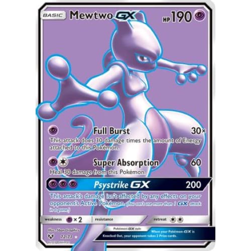 Mewtwo-GX (072/073) Ultra Rare Holofoil - Single