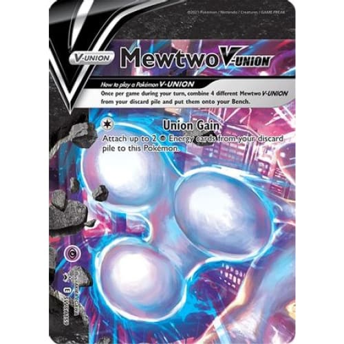 Mewtwo V-UNION (SWSH159) Promo Holofoil - Single