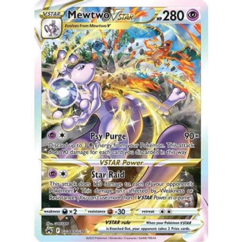 Mewtwo VSTAR (GG44) Ultra Rare Holofoil - Single