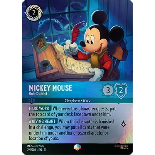 Mickey Mouse - Bob Cratchit (Epic) (219/204) - Winterspell