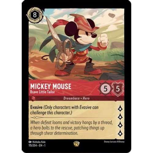 Mickey Mouse - Brave Little Tailor (115/204) - The First
