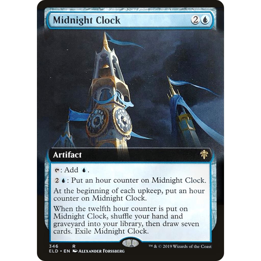 Midnight Clock (ELD-346): (Extended Art) Foil - Single