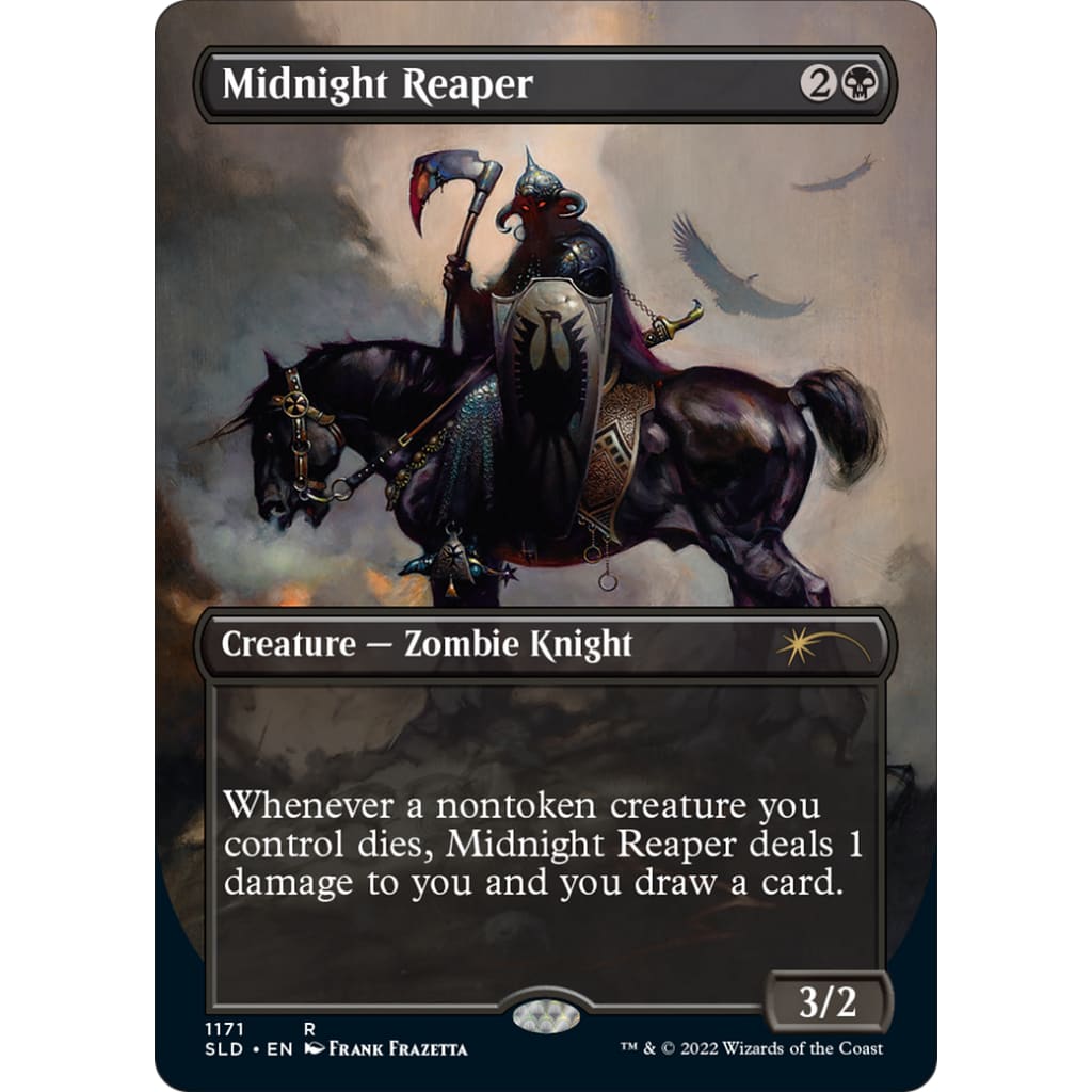 Midnight Reaper (SLD-1171) (Borderless) Foil - Single