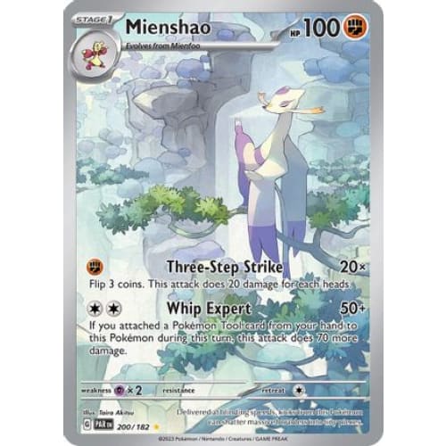 Mienshao - 200/182 (200) Illustration Rare Holofoil - Single