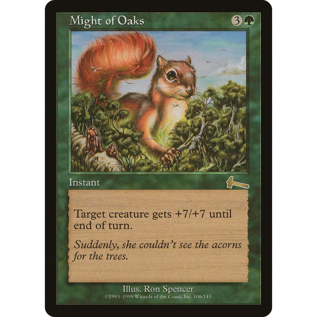 Might of Oaks (ULG-106) Foil - Single