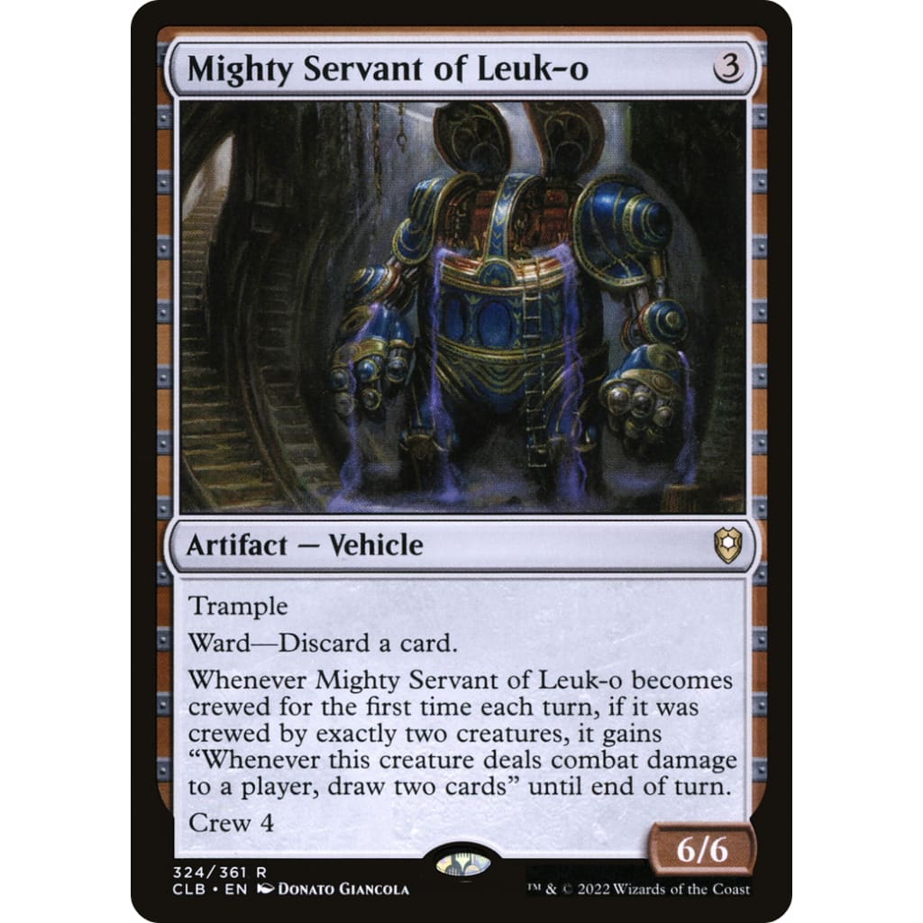 Mighty Servant of Leuk-o (CLB) Foil - Single