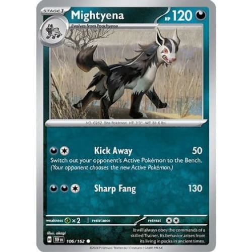 Mightyena (106) Common - Single