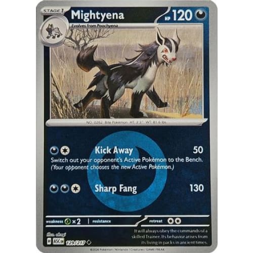 Mightyena - 129/217 (Energy Symbol Pattern) (129) Uncommon