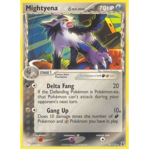 Mightyena δ (024/113) Rare Classic - Single