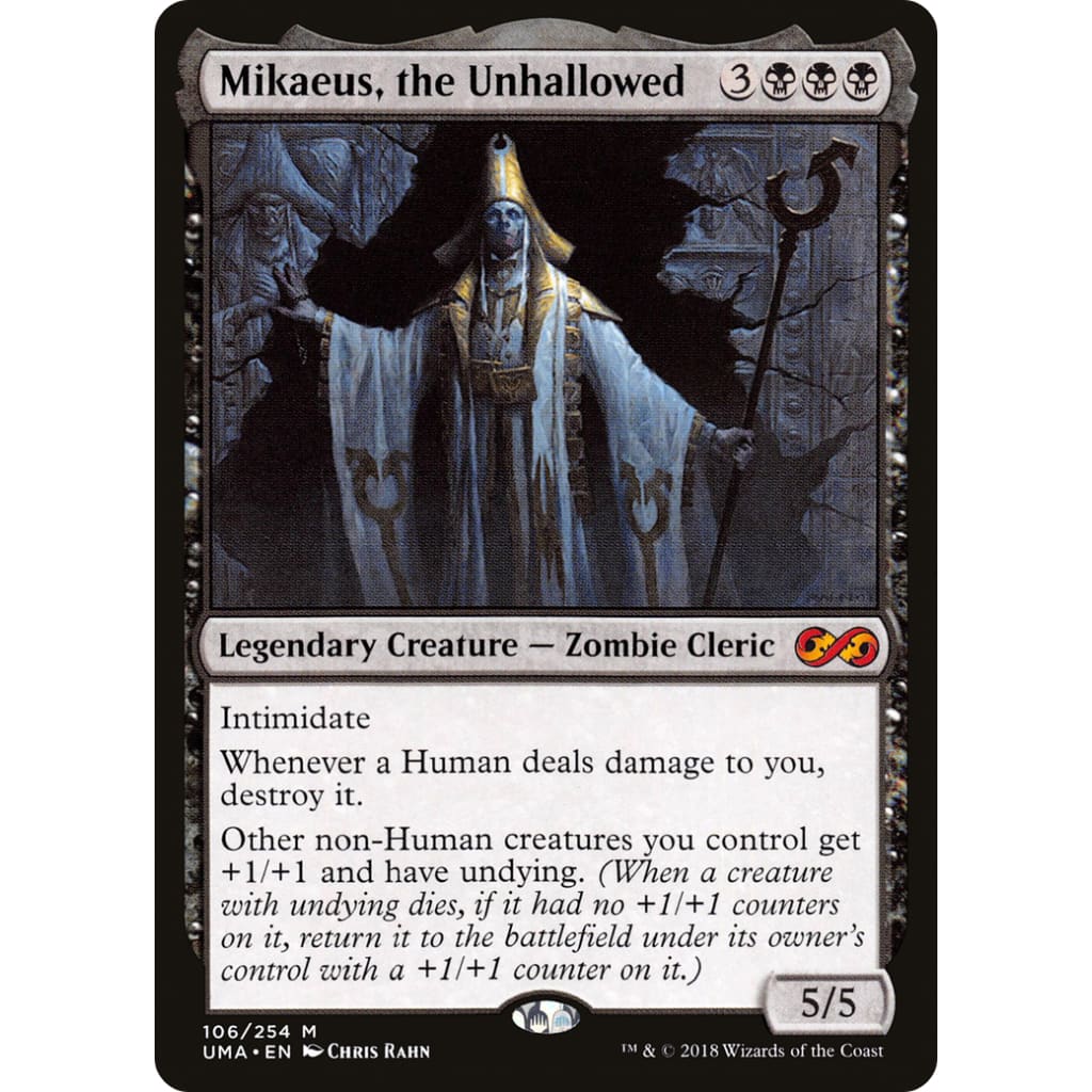 Mikaeus the Unhallowed (UMA-106) Foil - Single